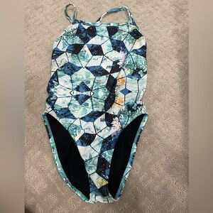 Brandon printed onesie